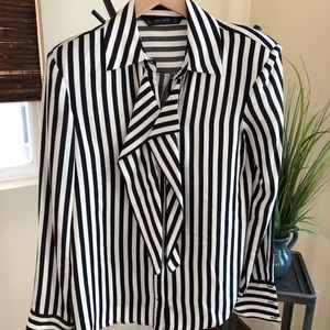 Zara striped top
